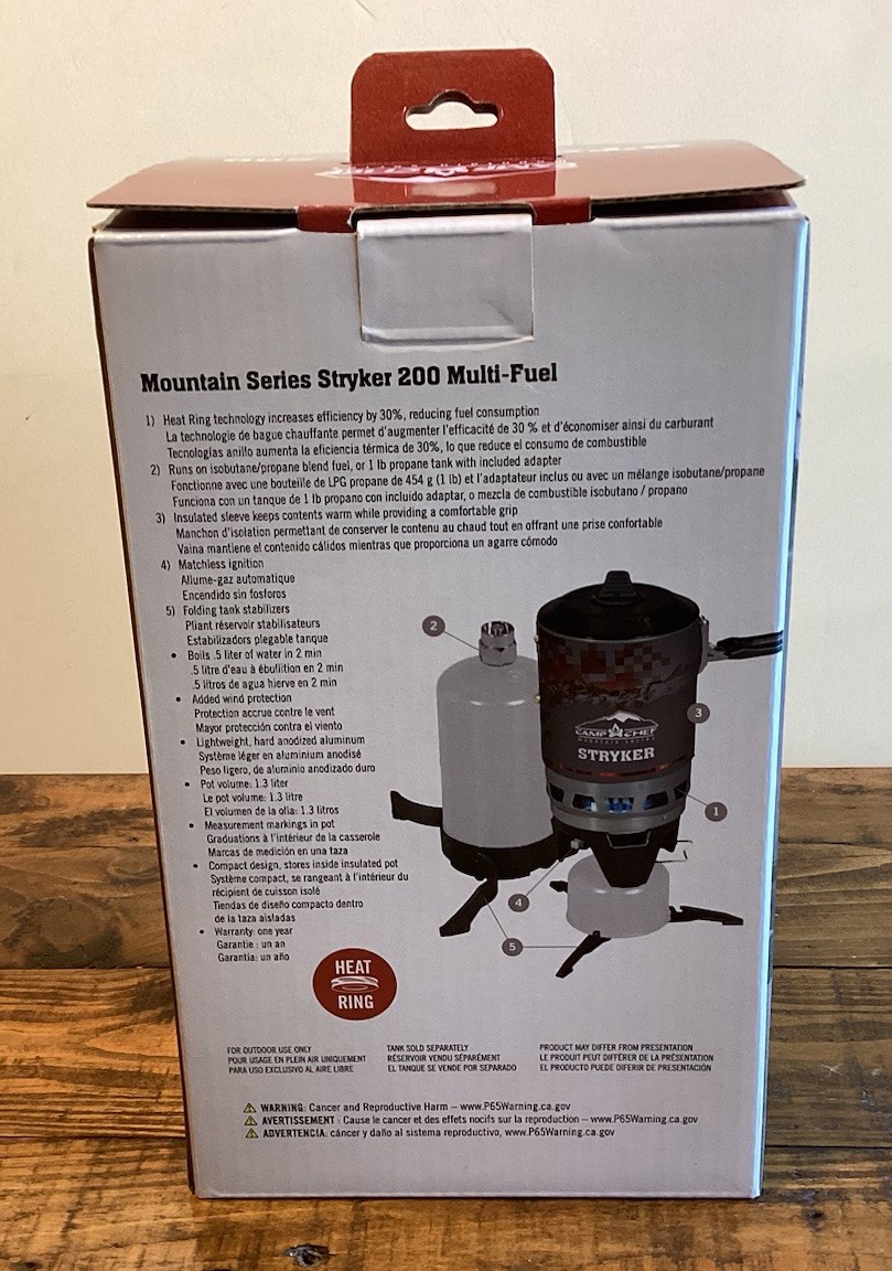 Camp Chef Mountain Series Stryker 200 Multi Fuel Isobutane And Propane New