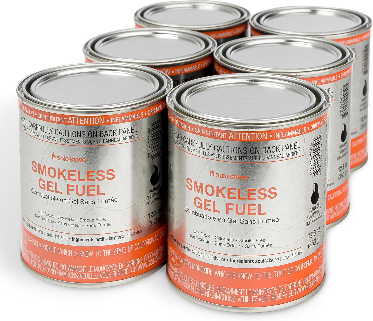 Pure Gel Fuel Can, Made in the USA, for Indoor/Outdoor Use, Perfect for Makin…