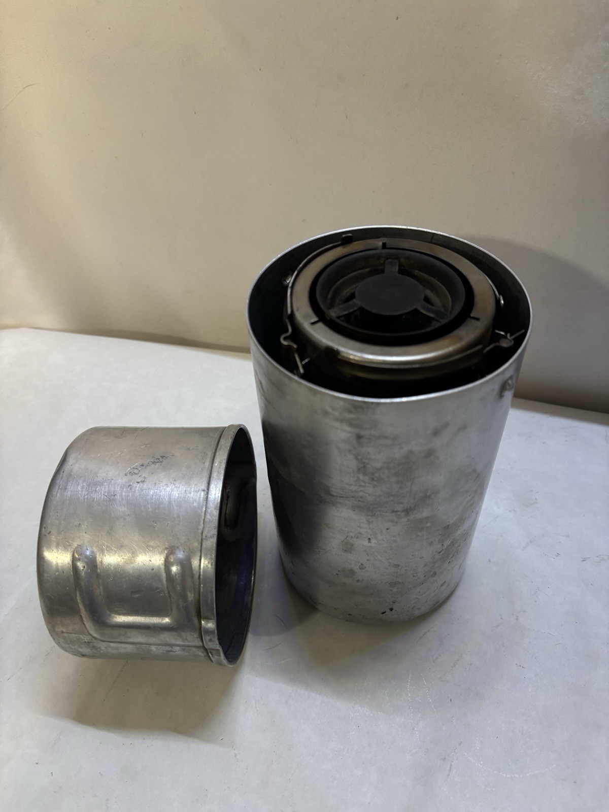 US Military Gasoline Burner Stove M – 1950 With Aluminum Case Rogers 1966