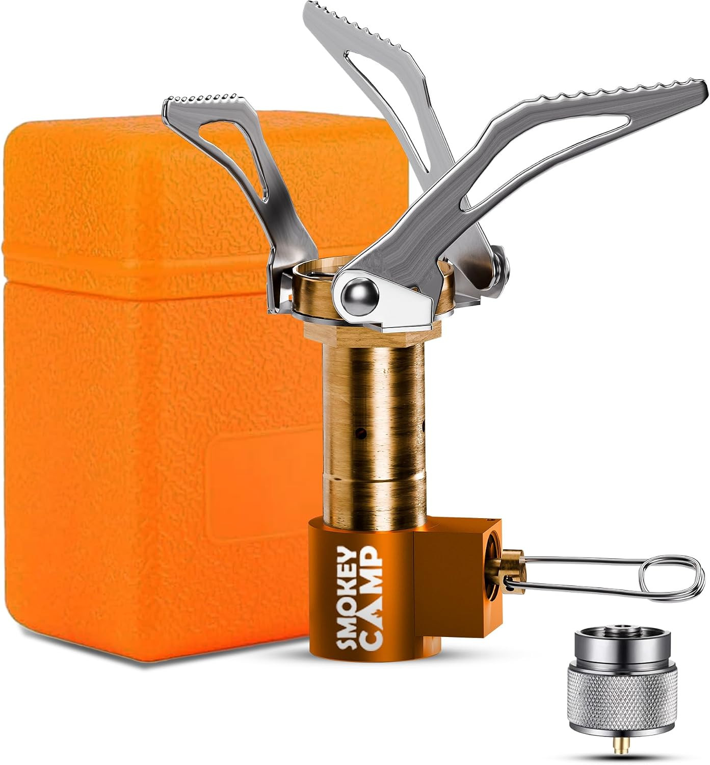 Portable Camping Stove, 3000W Dual Fuel Butane & Propane Gas Stove, Automatic Ig