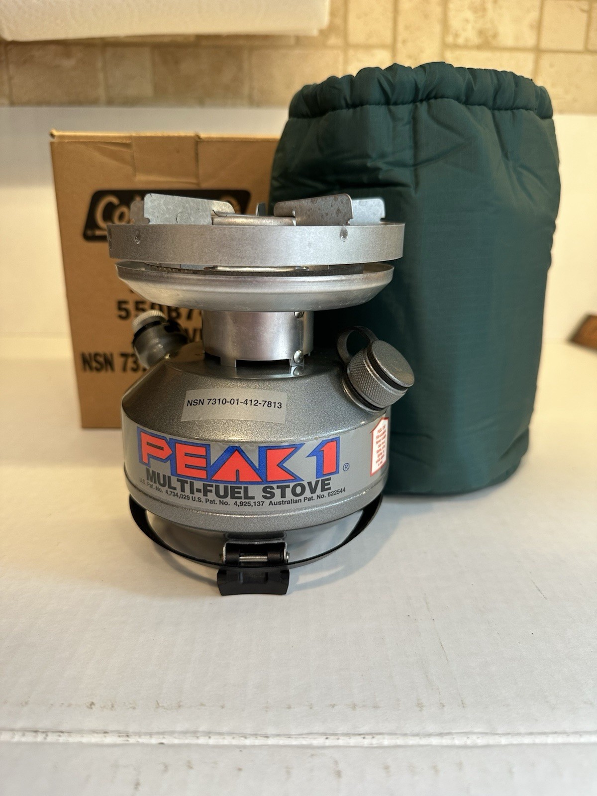 Coleman Peak 1 550B Multi Fuel Backpack Stove