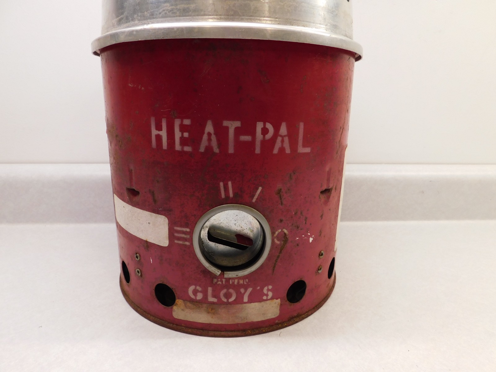 Vintage Gloy’s Heat-Pal Camp Stove Heater Cooker