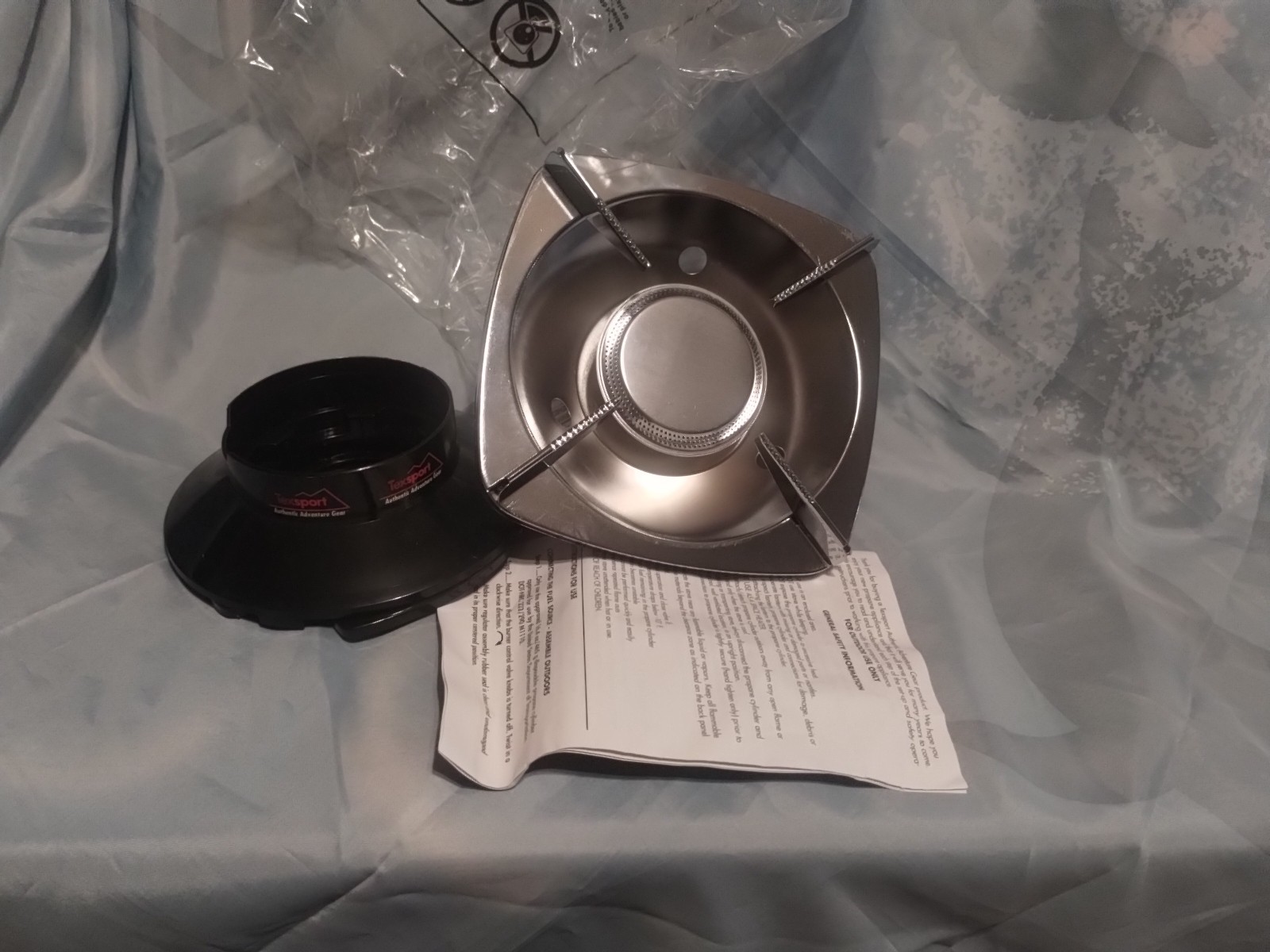 Portable Single Burner Propane Camping Stove 10,000 BTU Lightweight Texsport