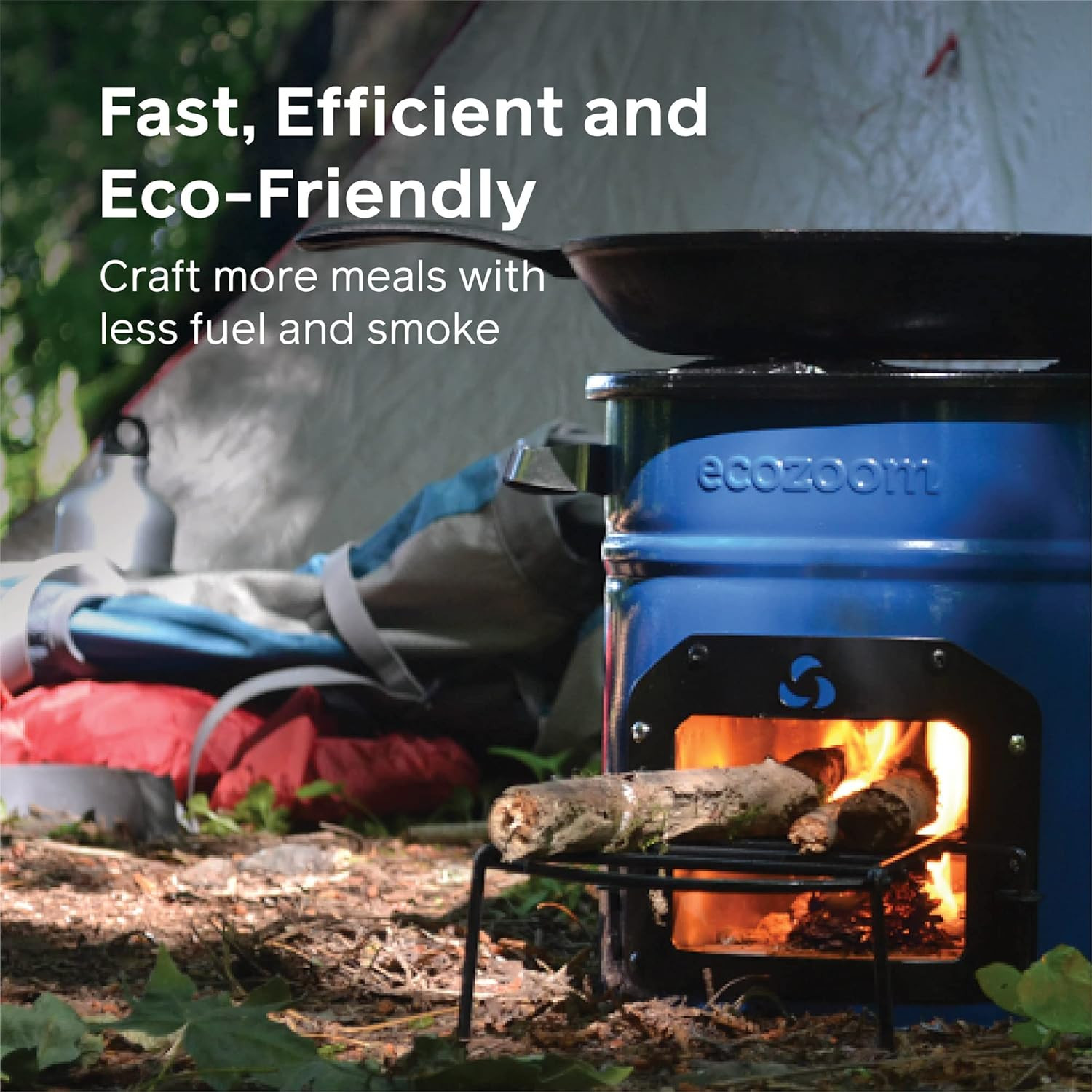 Ecozoom Rocket Stove Heavy Duty Portable Camp Stove for Outdoor Cooking, Dura (W