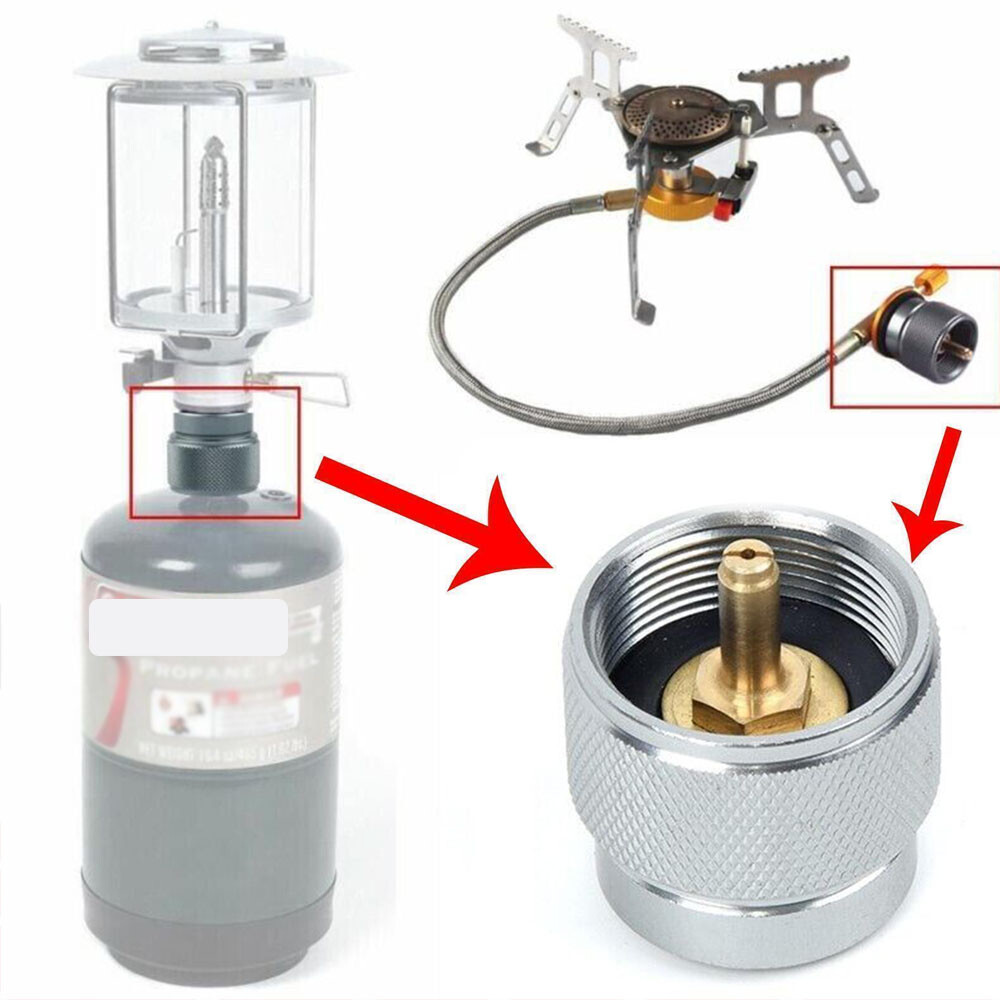 4Pcs Propane to Butane Adapter Converter Conversion for Camping Stoves Lights US