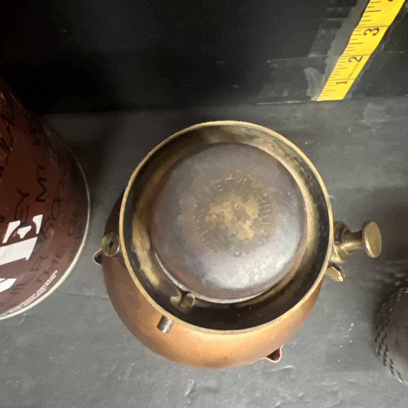 Vintage Precise Phoebus no. 625 Can Camp Stove Austria BackPacking Stove Kettle
