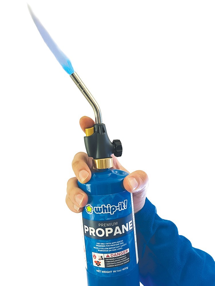 Whip It 1 Propane 14 Oz Standard Propane Gas Fuel Cylinder Canister 97% pure