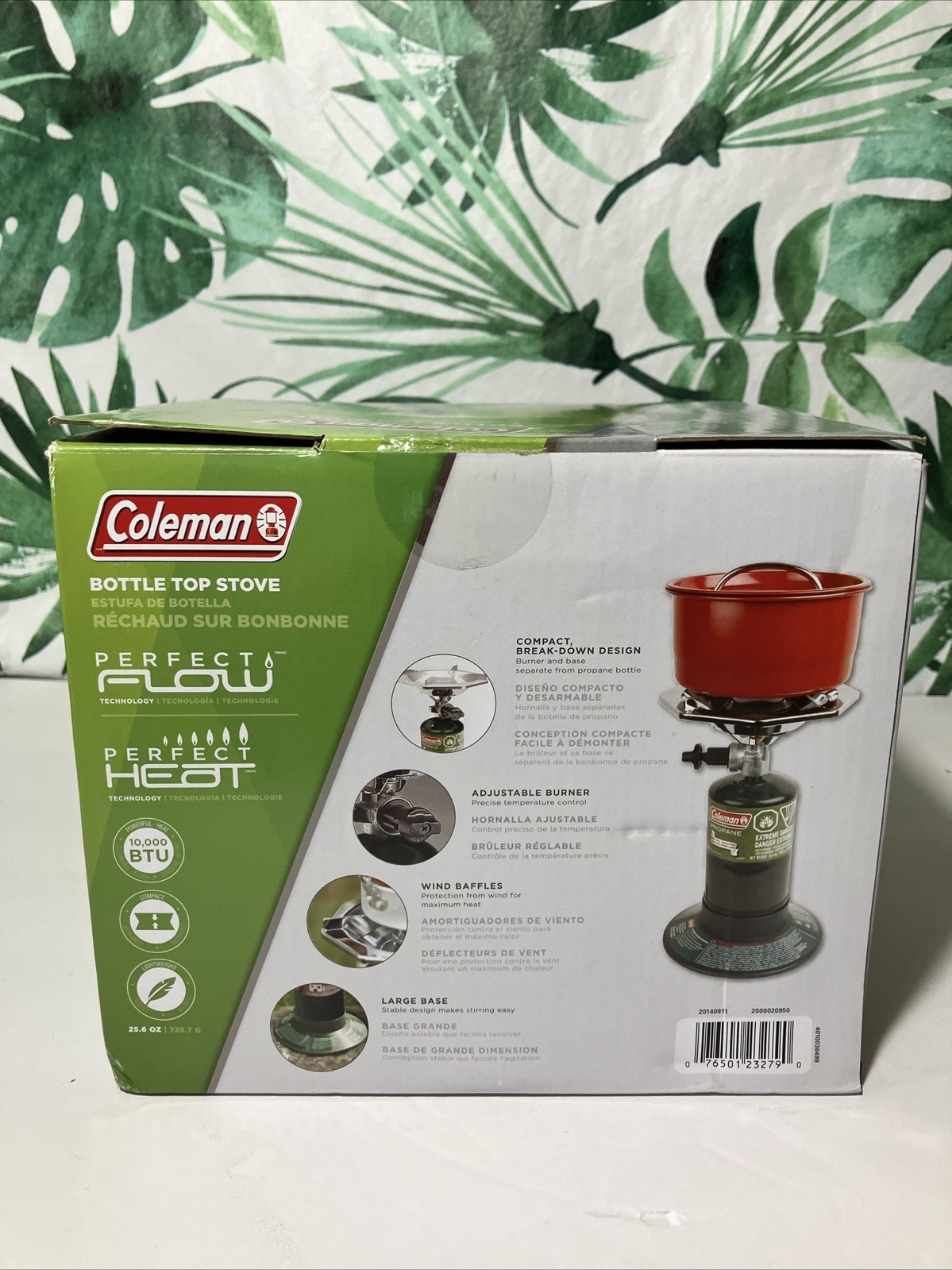 Coleman 2000020950 PerfectFlow 10,000 BTU Single-Burner Propane Cylinder Stove