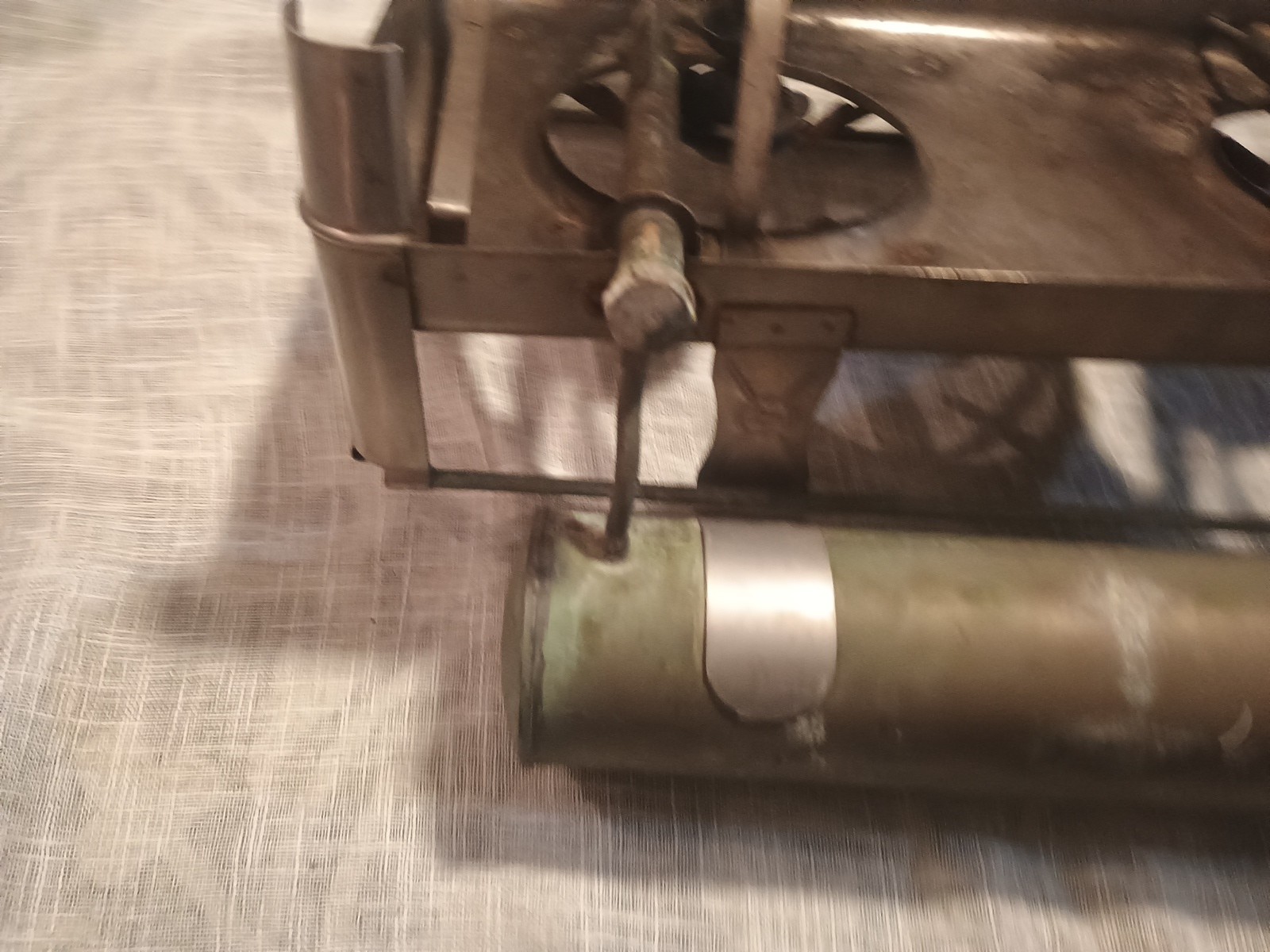 VTG Original Punker Military Double Alcohol Burner Stove Outdoors Camping Sweden