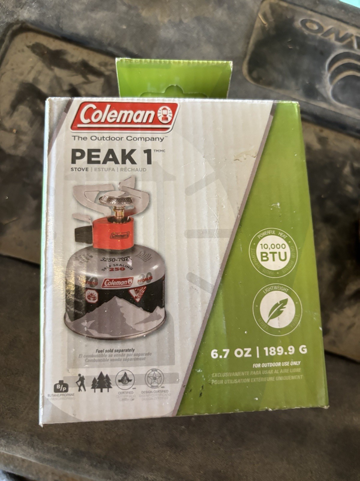 Coleman Peak One Butane/Propane Portable Stove – Multicolor (2000038017)