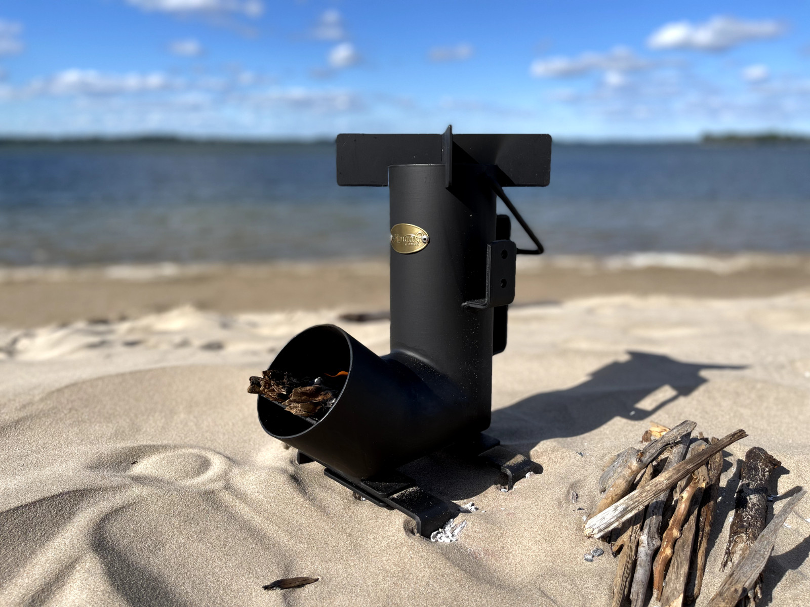 Rocket Stove Portable Heavy Duty Compact Camping Survival Hunting