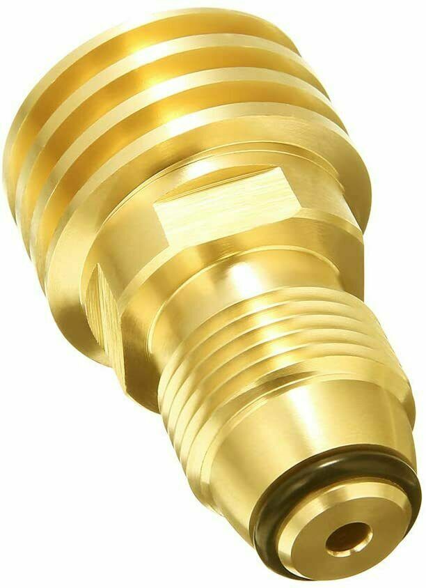 Universal Propane Tank Adapter for Old P.O.L QCC1 Style to New W/O HANDWHEEL
