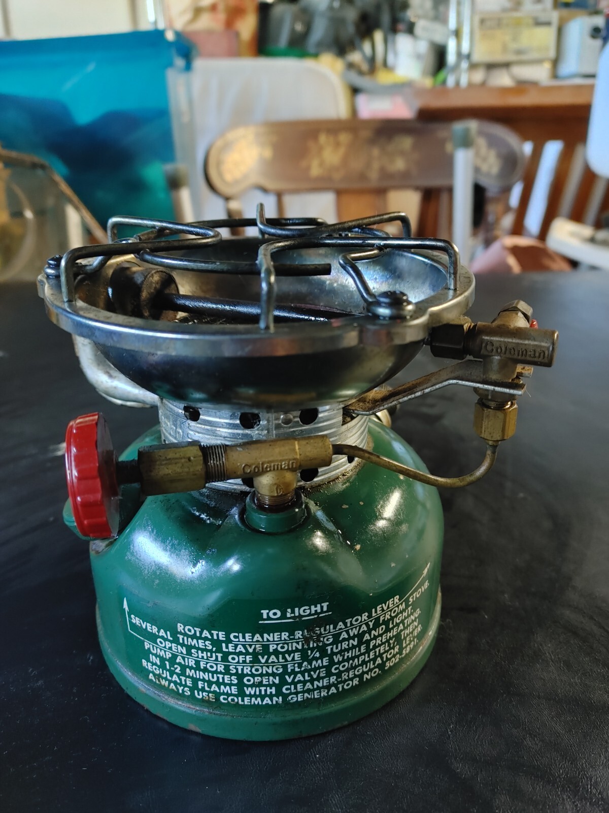 Coleman Sportster Stove #502 The Sunshine of the Night 5/64 Made USA 🇺🇸 Nice1