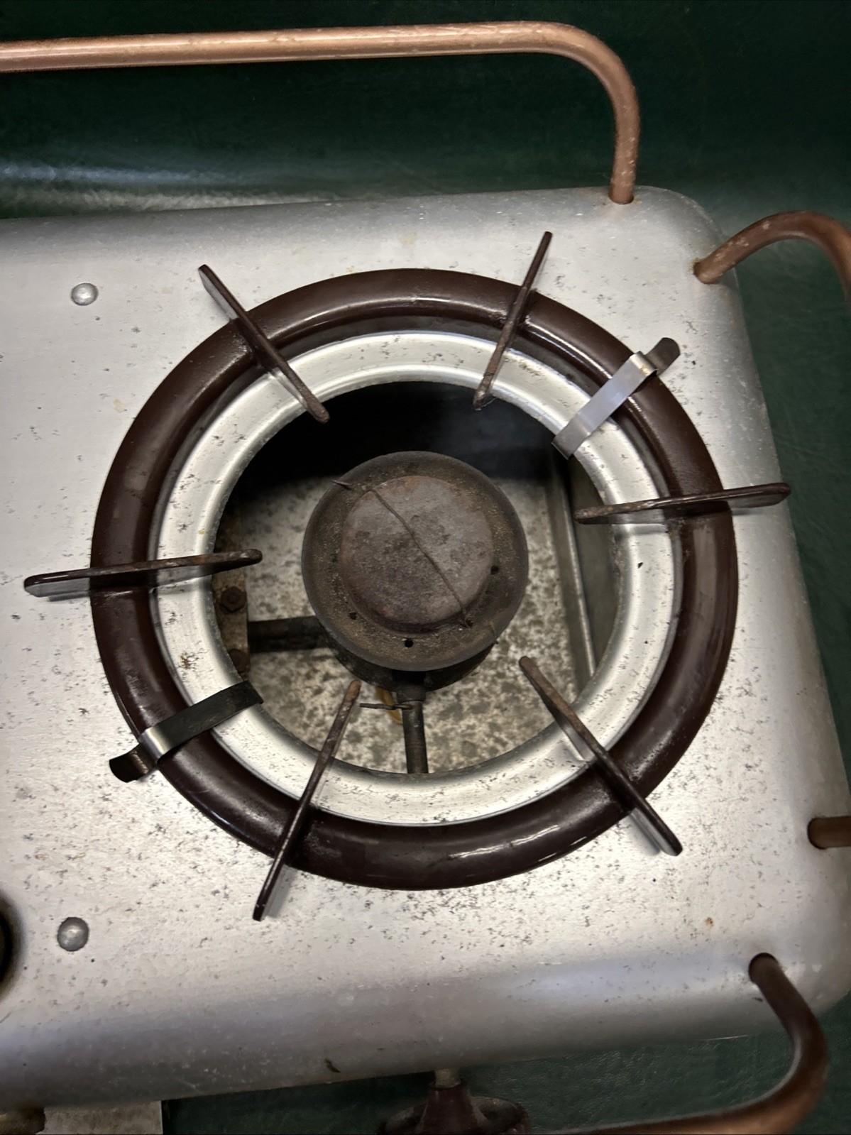 Homestrand Mariner Alcohol Stove Model 205-32A – Dual Burner – Unested