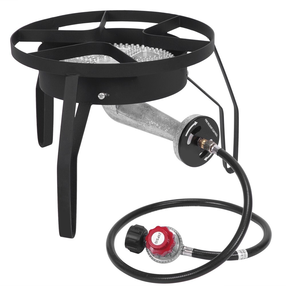 High Pressure Propane Burner Gas Stove 200,000 BTU Outdoor Camping Stove Furnace