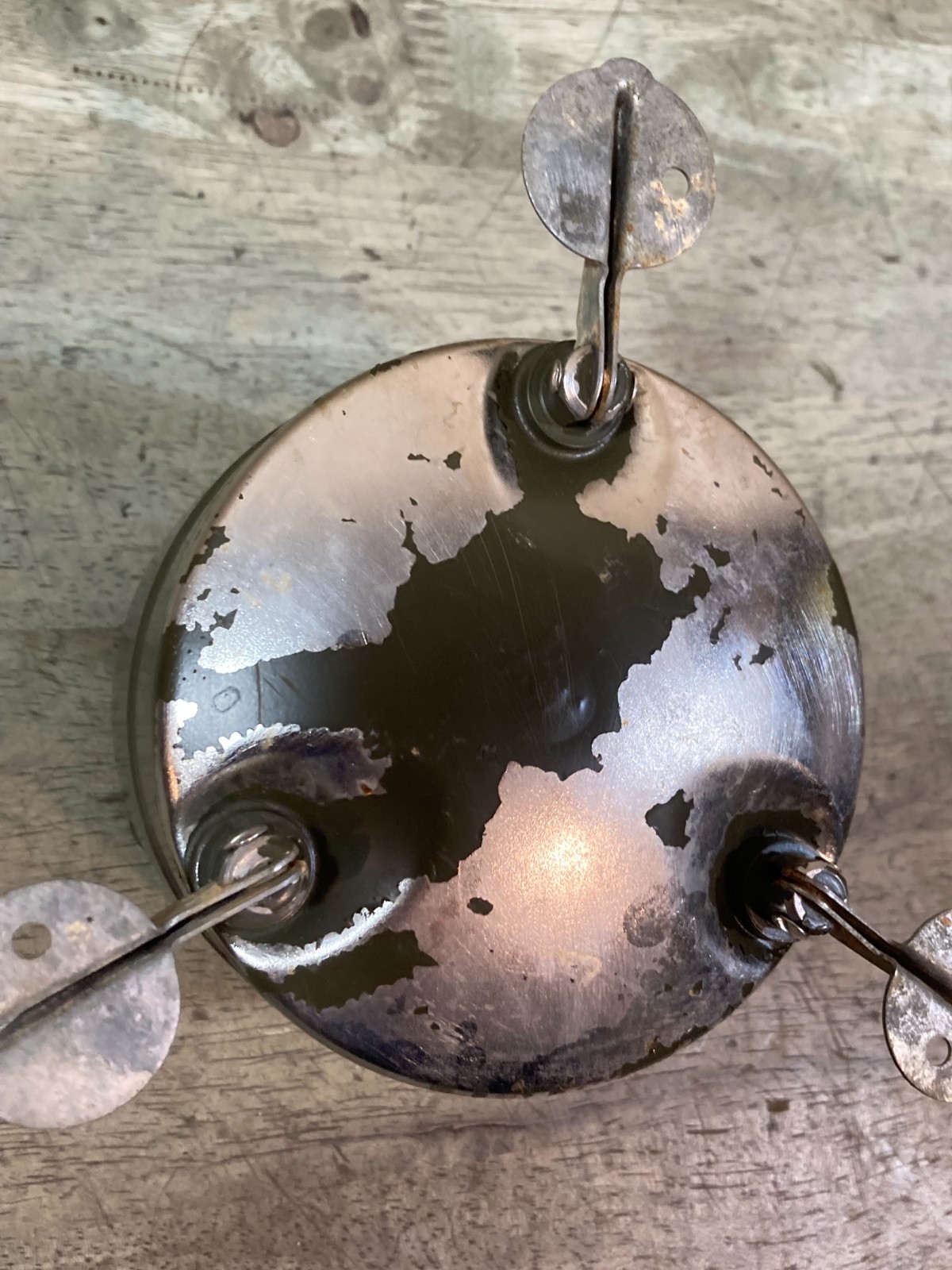 M1950 Coleman Stove – Fount Tank – Major paint and Decal loss