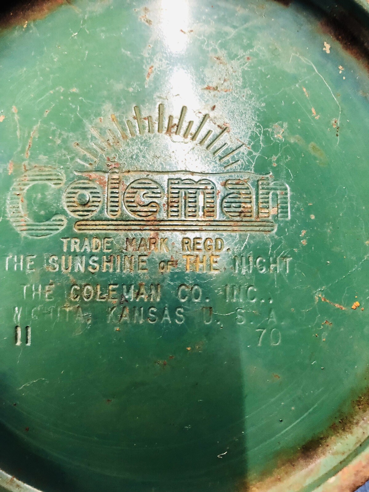 Vintage Coleman Model 502 Single Camping Stove 11/1970 . Untested.