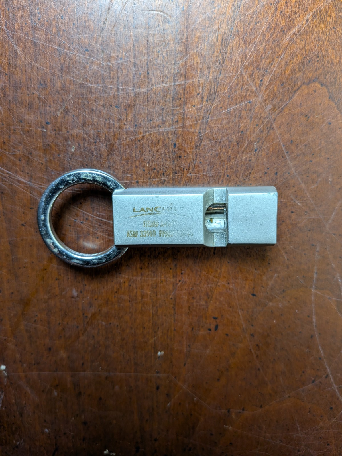 Vintage Lan Chile (Latam Airline) Titanium Emergency Whistle often up to 120dB