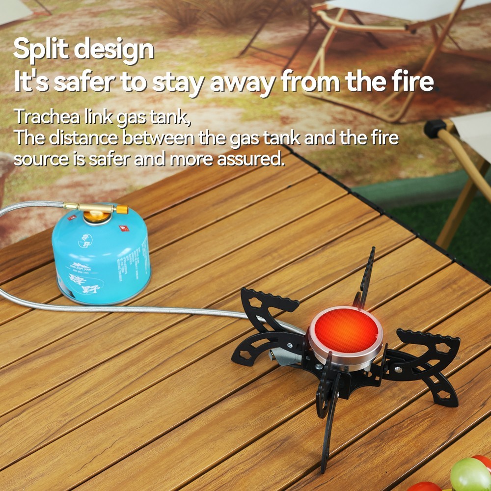REDSUN FD1 Portable Gas Stove with Case – Ideal Gift for Coffee & Survial Gear