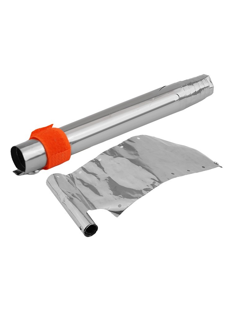 Windshield Portable Titanium W/ Storage Pouch Wind Block Windproof Plate