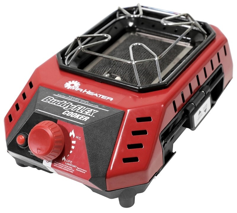 NEW MR. HEATER F600500 BuddyFLEX Propane Heater Cooker CAMP STOVE 8000 BTU