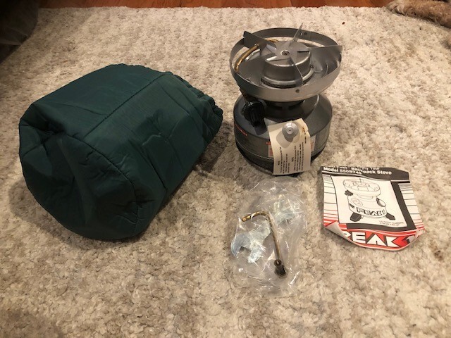 Coleman Peak 1 550B Multi Fuel Backpack Stove