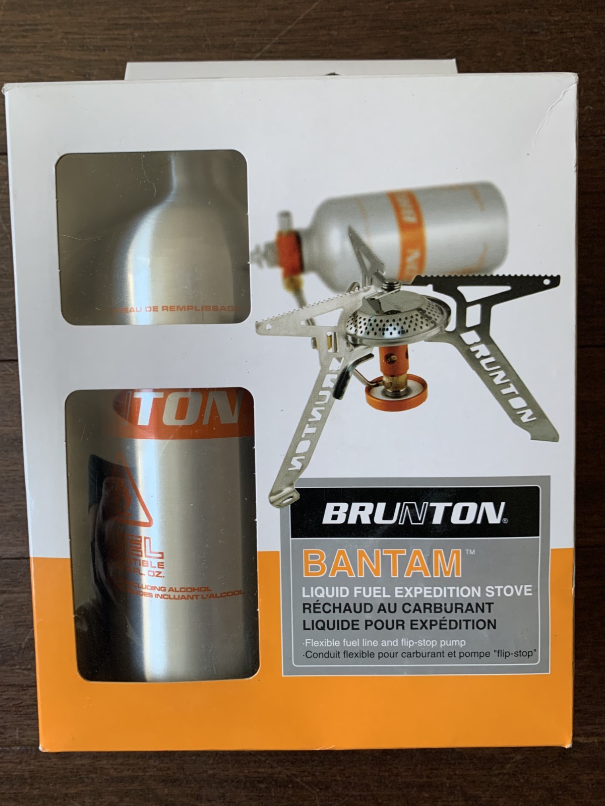 Brunton Bantam Camping Stove with Fuel Bottle New In Box