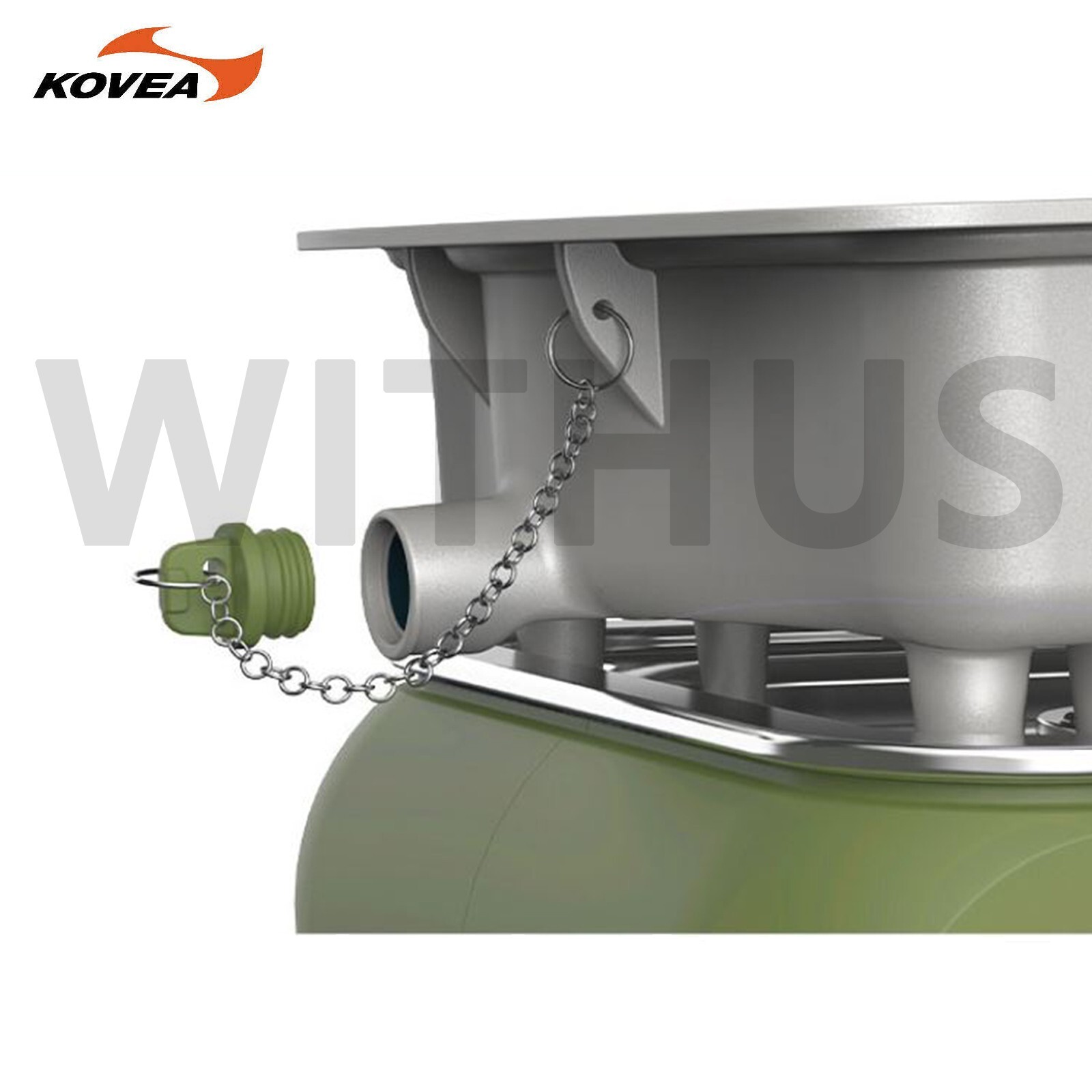 KOVEA Guibada CERAMIC 3WAY All-in-one Olive green Multi Stove Grill & Carry Bag