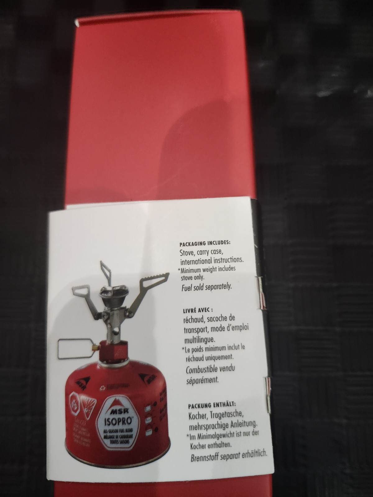 MSR Pocket Rocket 2 – Stove Camping Backpacking Ultralight Windproof