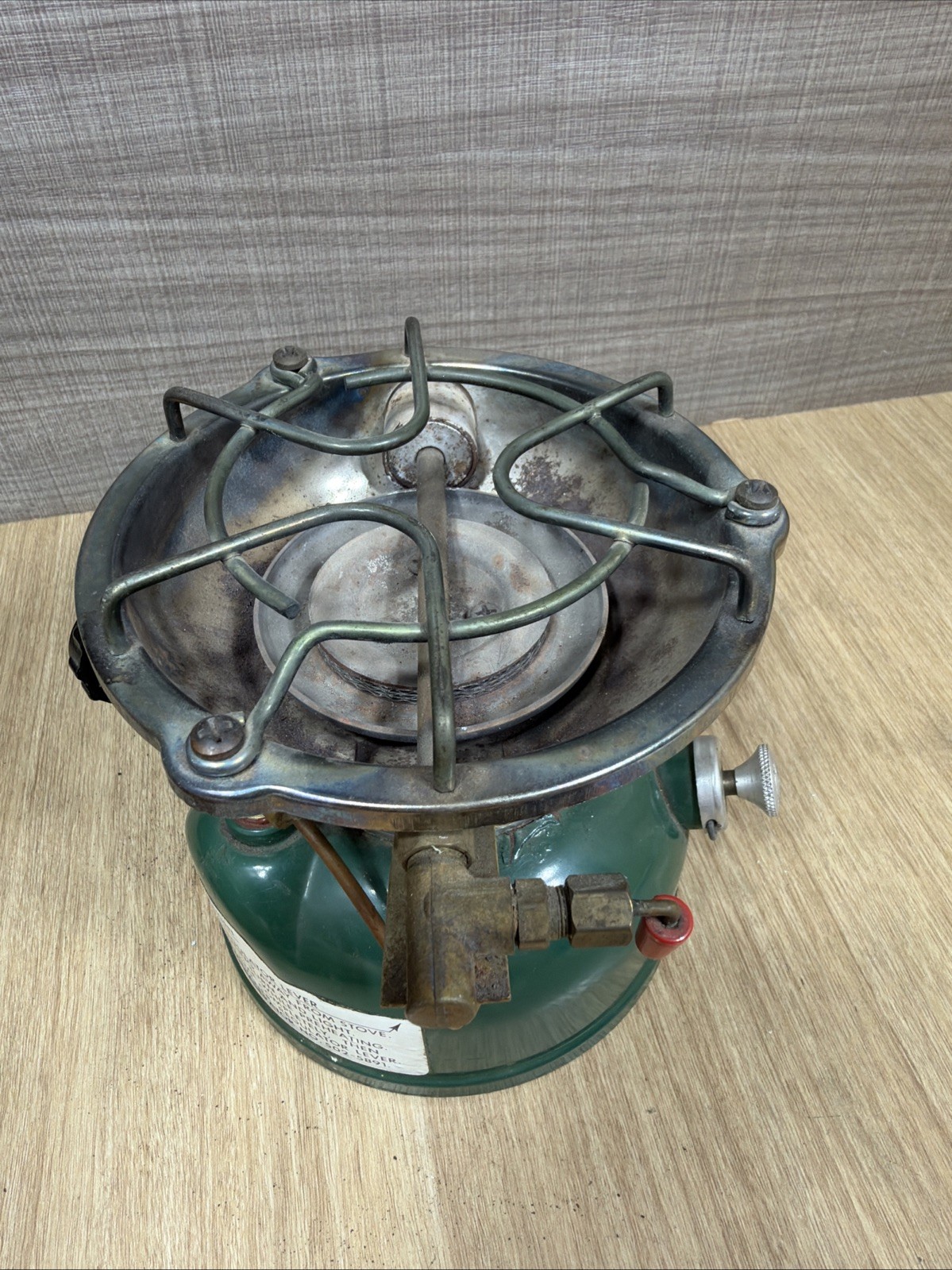 Vintage Coleman Stove 502 Sportster Camping 3/78 Outdoorsman Untested