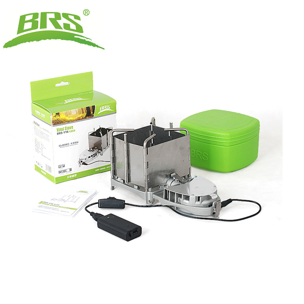 BRS 6000W Outdoor Picnic Wood Burning Stoves Foldable Firewood Grill BBQ Furnace