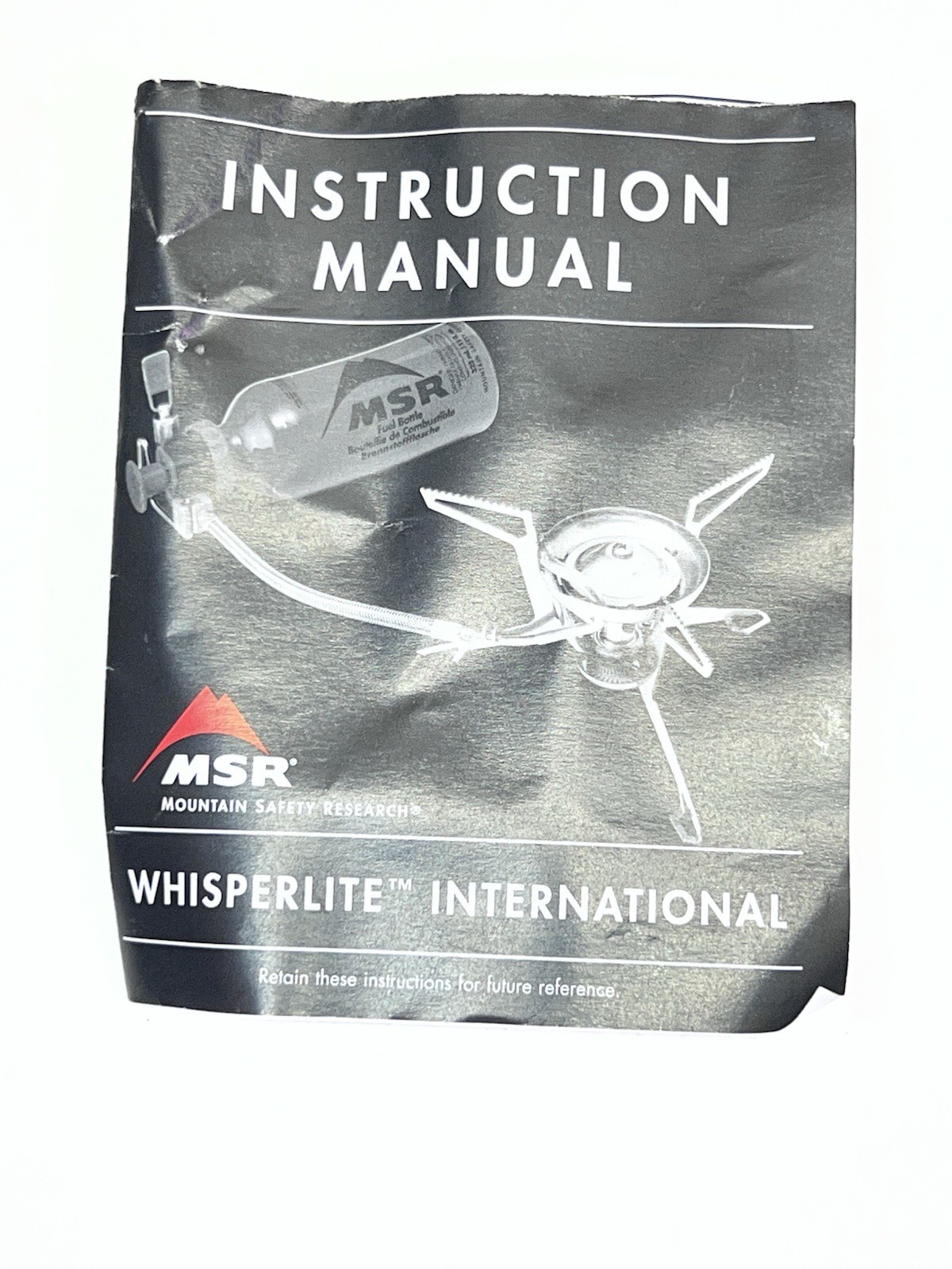 MSR Whisperlite International Multi-Fuel Backpacking Camping Stove Ultralight