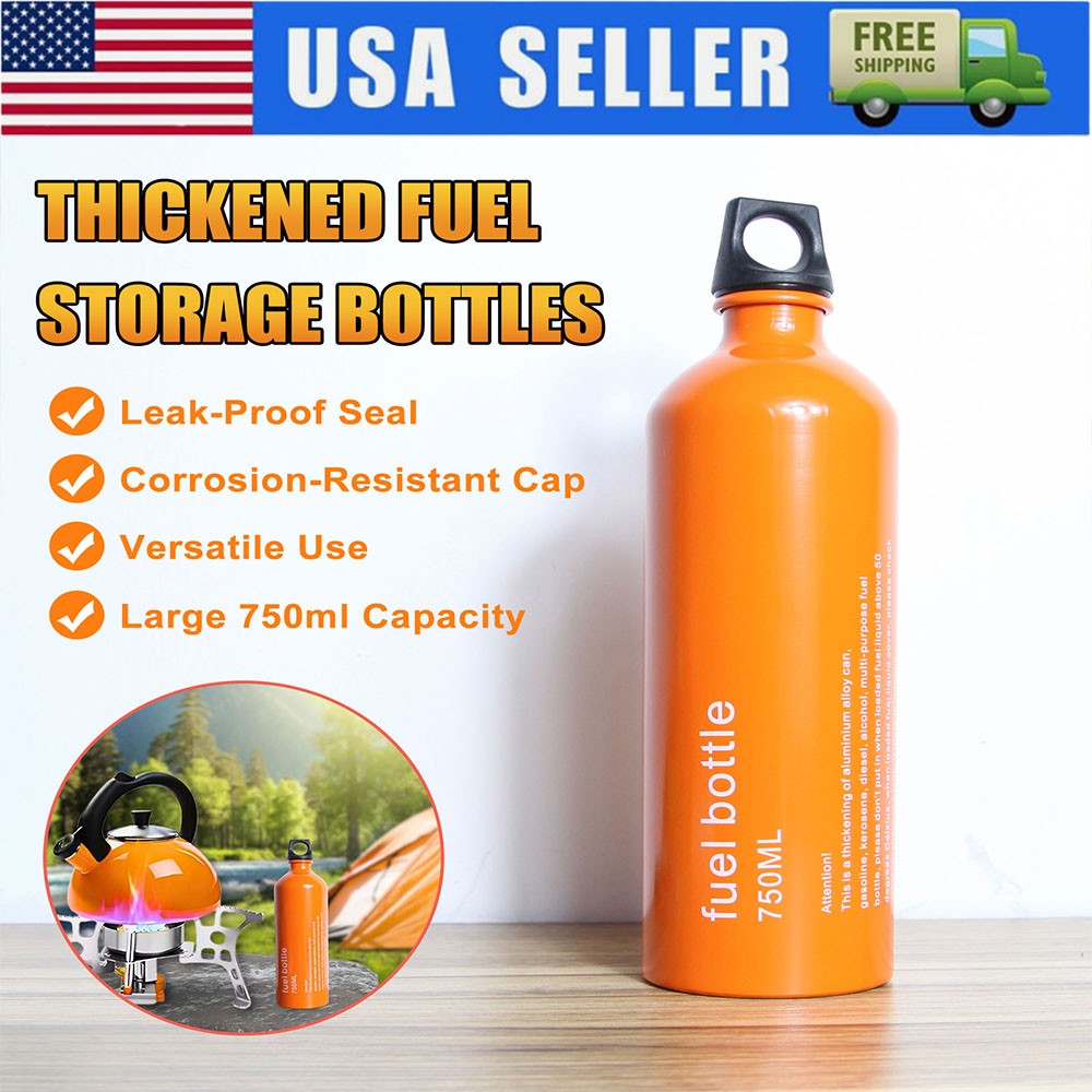 Liquid Fuel Bottle for Motorcycle Outdoor Camping Safety Gas Oil Bottle