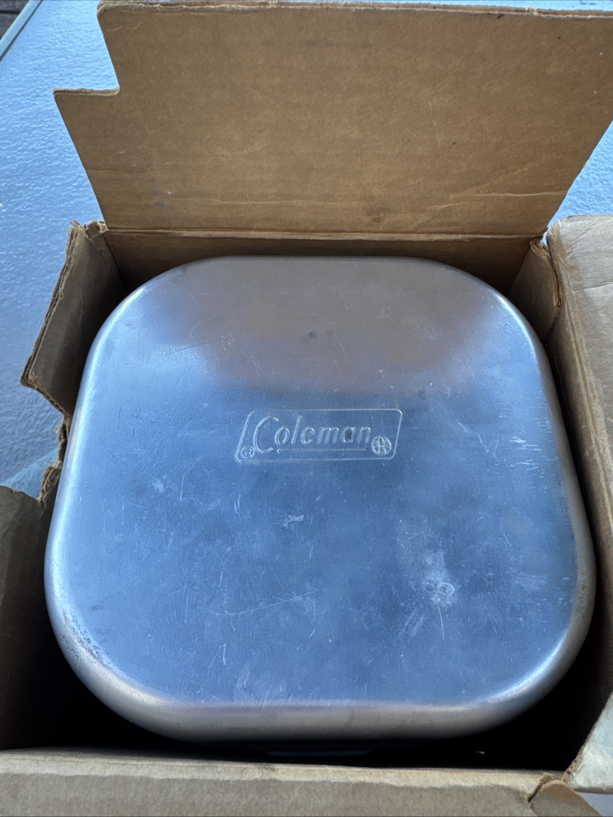 Vintage Coleman Sportster Cook Kit 502-800 Single Burner Green Camp Stove