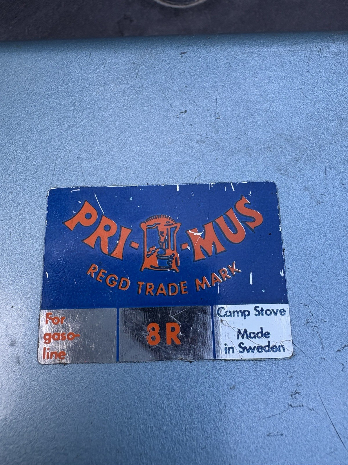 Vintage PRIMUS Vintage 8R Backpack Camp Stove Made In Sweden