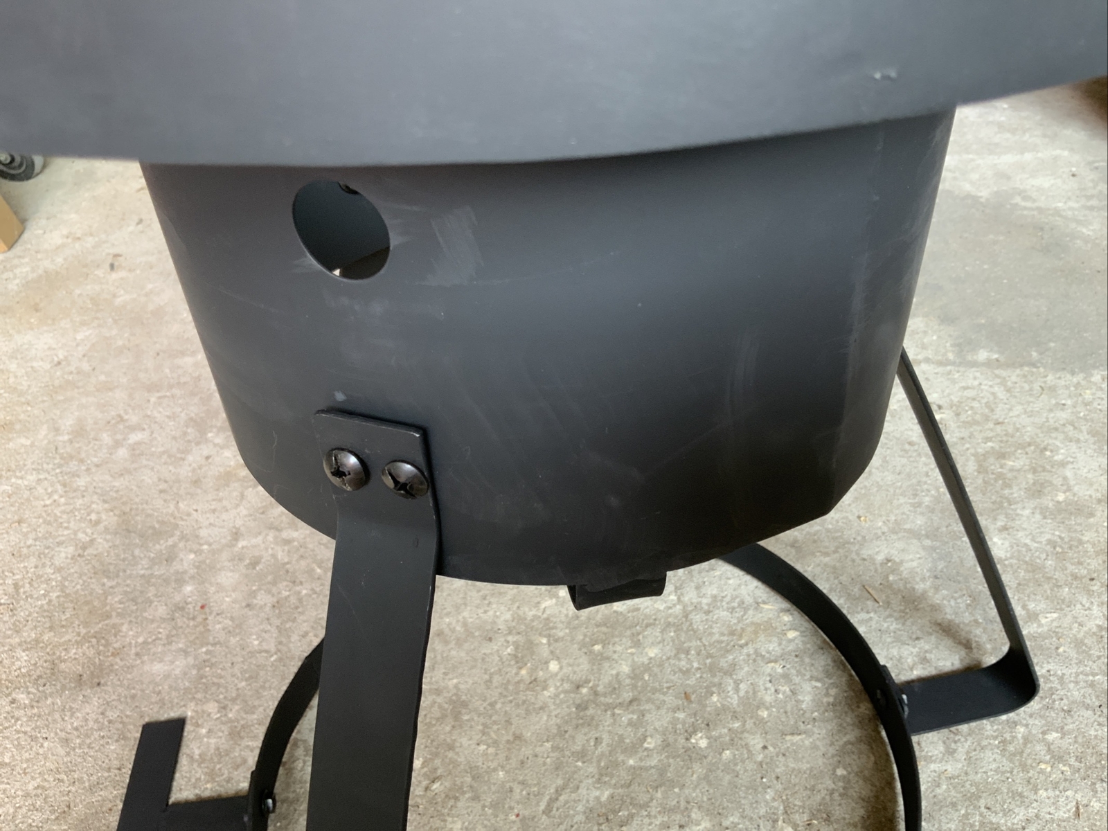 Outdoor Gourmet Fryer Stand Only 18″ High No burner