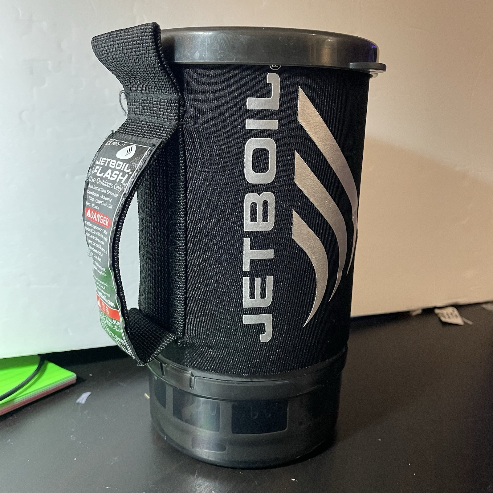 Jetboil Flash Personal Cooking System PCS Backpacking Camping Stove Black