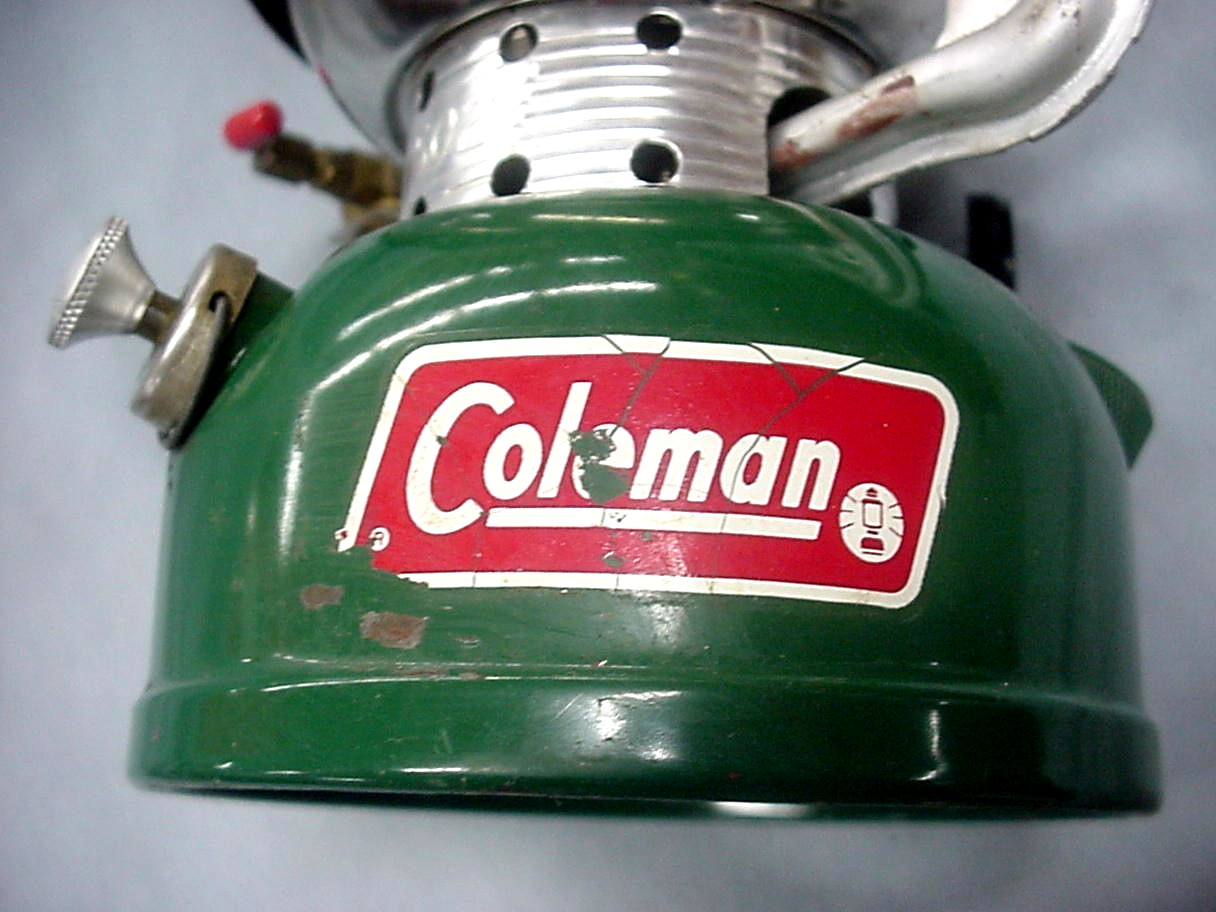 Vintage 1979 Coleman 502 Camp Stove Green Backpacking Works Strong Flame