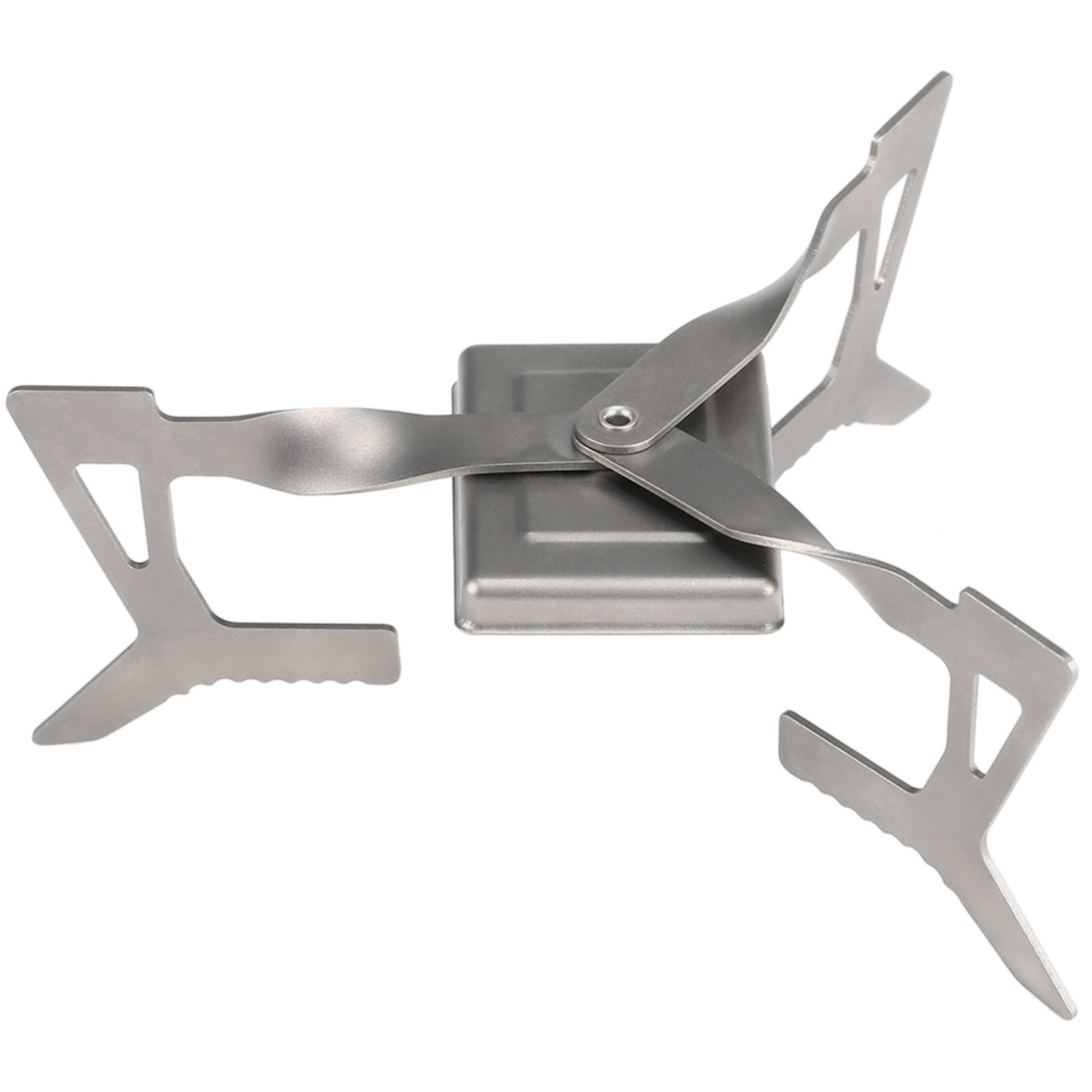 Lixada Folding Camping Titanium Solidified Alcohol Stove 14g U8J QLUS