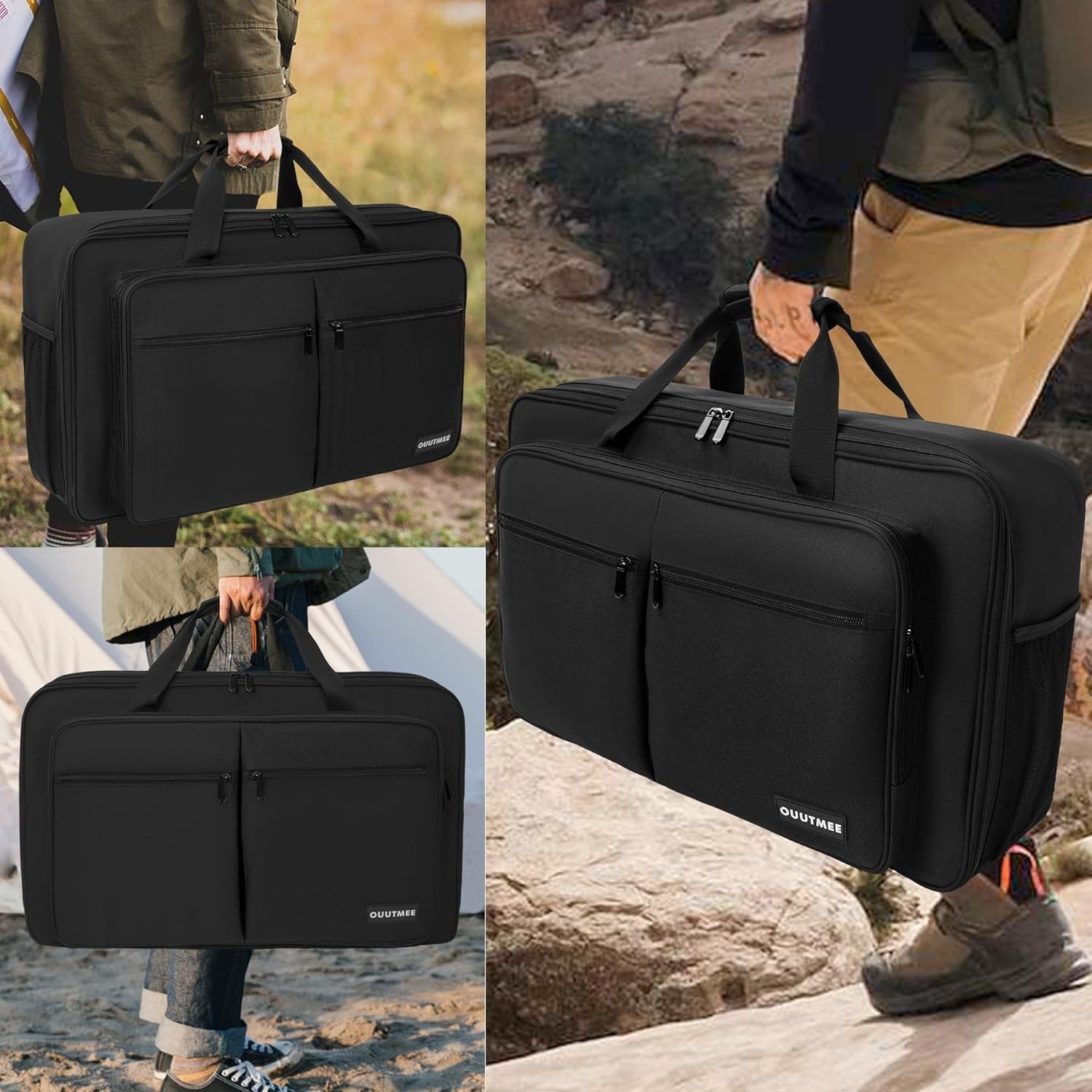 Camp Stove Carry Case Compatible with Coleman 2-Burner Camping Stove, Waterpr…
