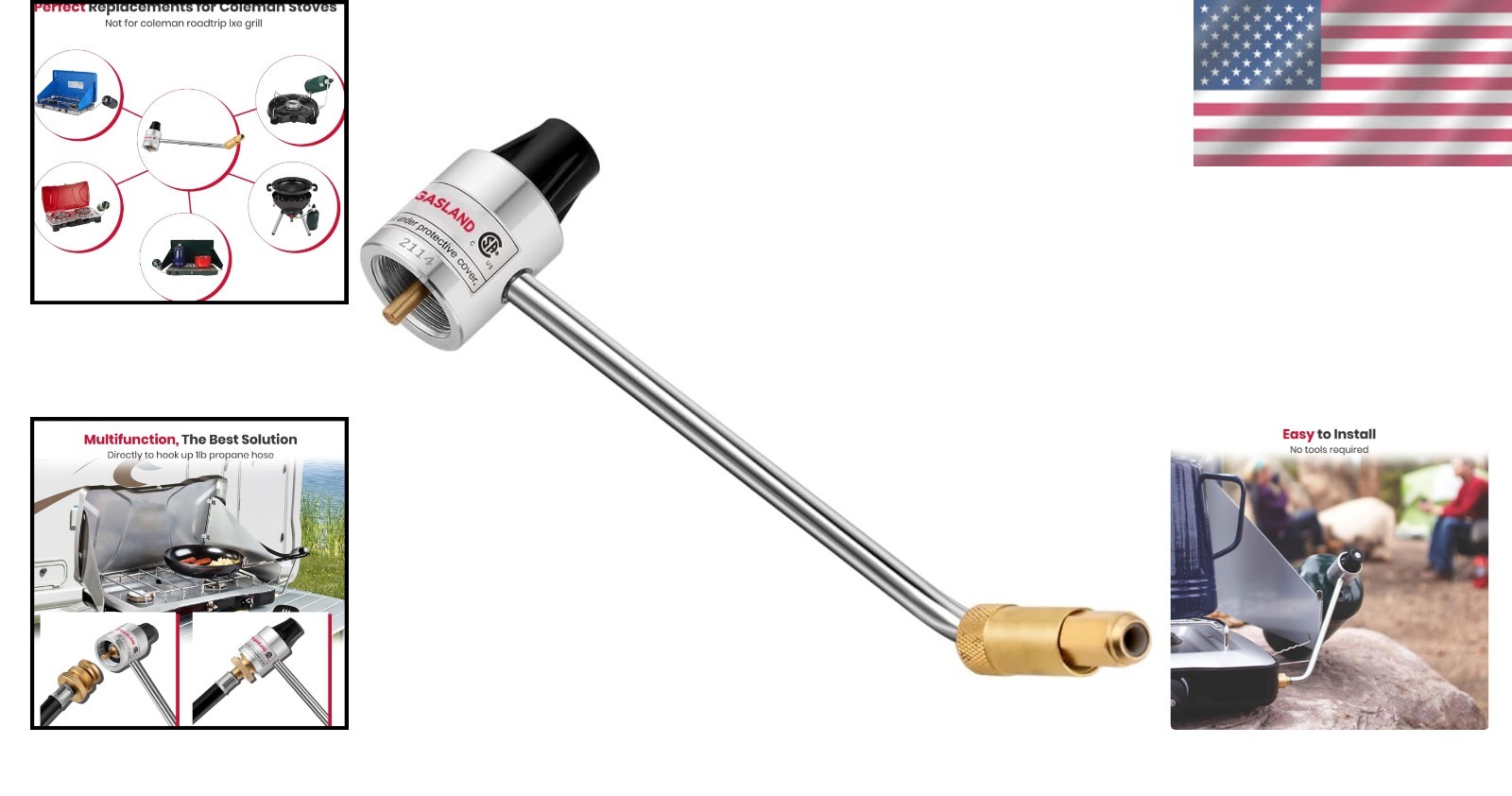 Propane Stove Regulator Compatible with Coleman Models – Revive Your Grill