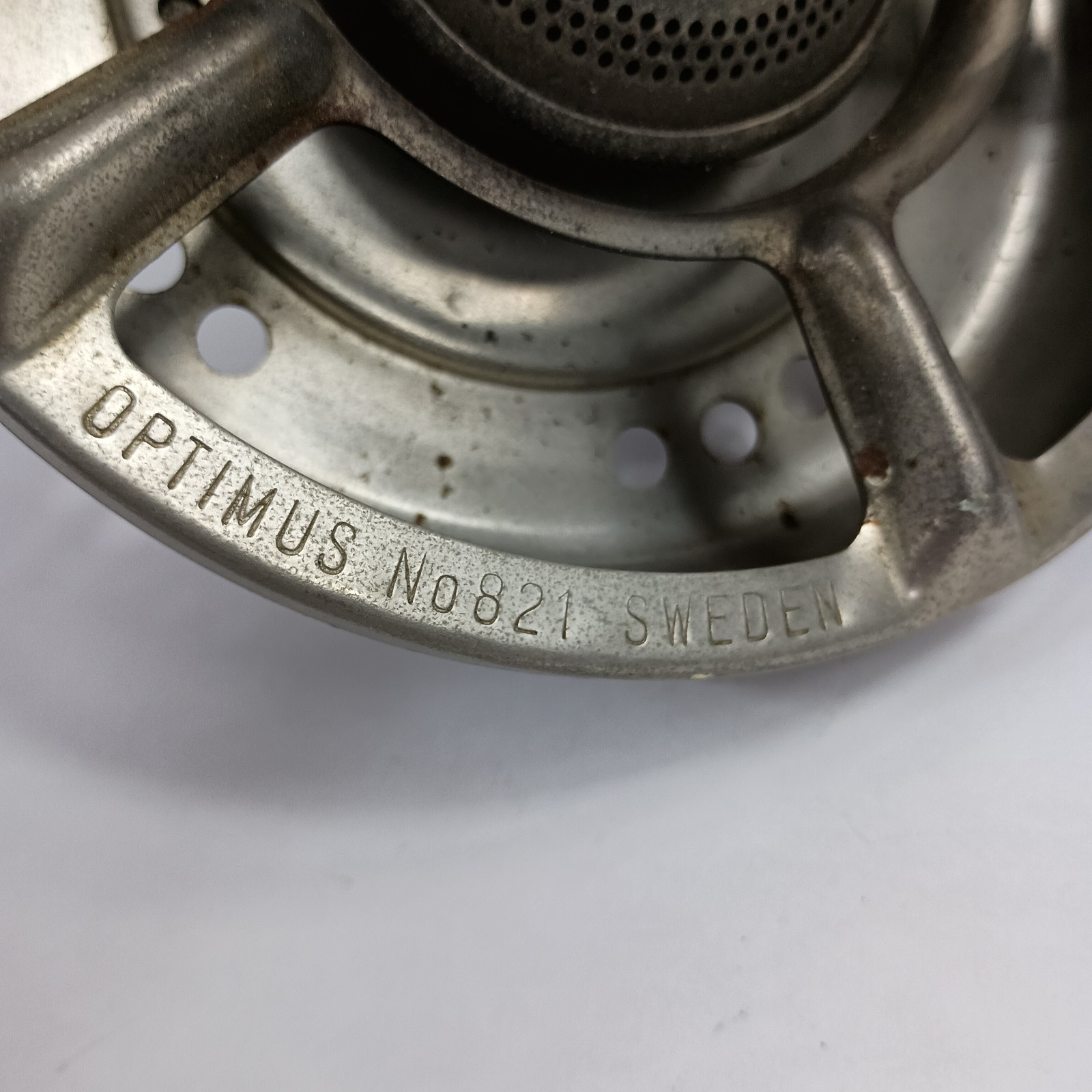 RARE Vintage Optimus No. 821 Steel Single-Burner Camp Stove, uses Propane *READ*