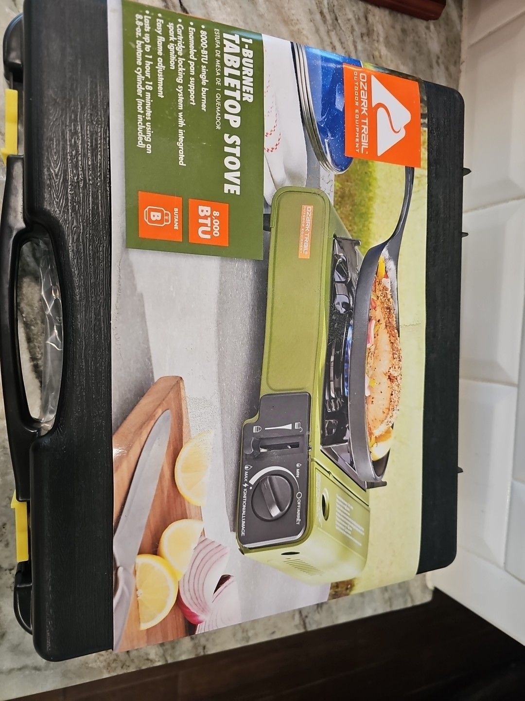 Ozark Trail Portable Gas Camping Stove with Case { New }