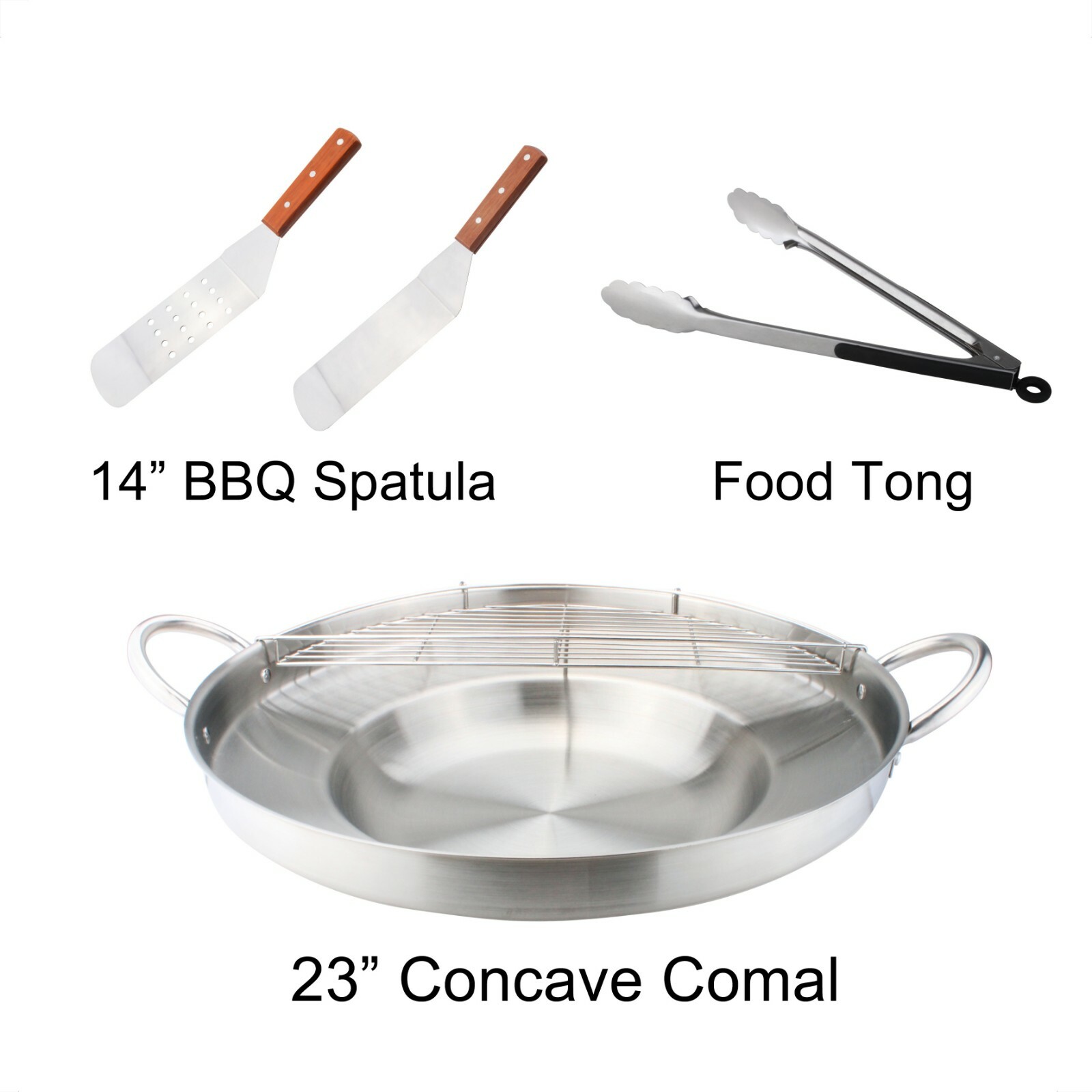 Propane Burner Camping Gas Stove W/ 23″ Comal Set Tortillas Outdoor Cooker