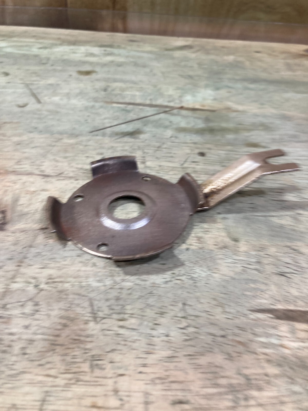 Coleman 502 – Base Plate rust and Discoloration