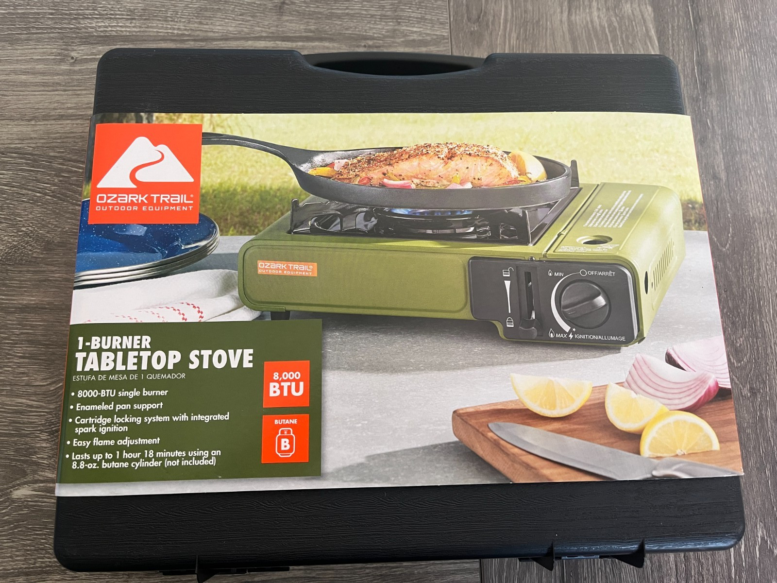 Ozark Trail Portable Gas Camping Stove with Case – BRAND NEW