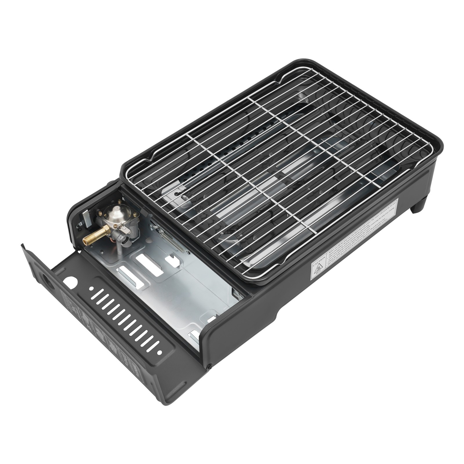 42*26*11cm Gas Barbecue Stove Gas Griddle Countertop Grill Stove LPG Tank Fuel