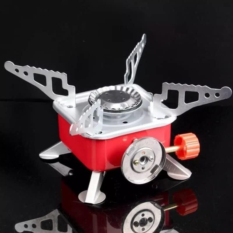 Portable Camping Stove – Foldable Butane Gas Burner with Carry Bag