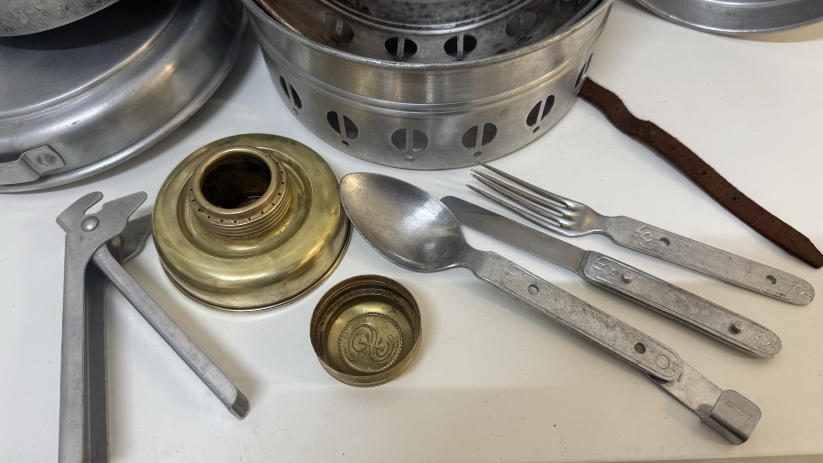 Army Military Mont Blanc Cookware with Spirit Cooker Stove Cookkit Camping