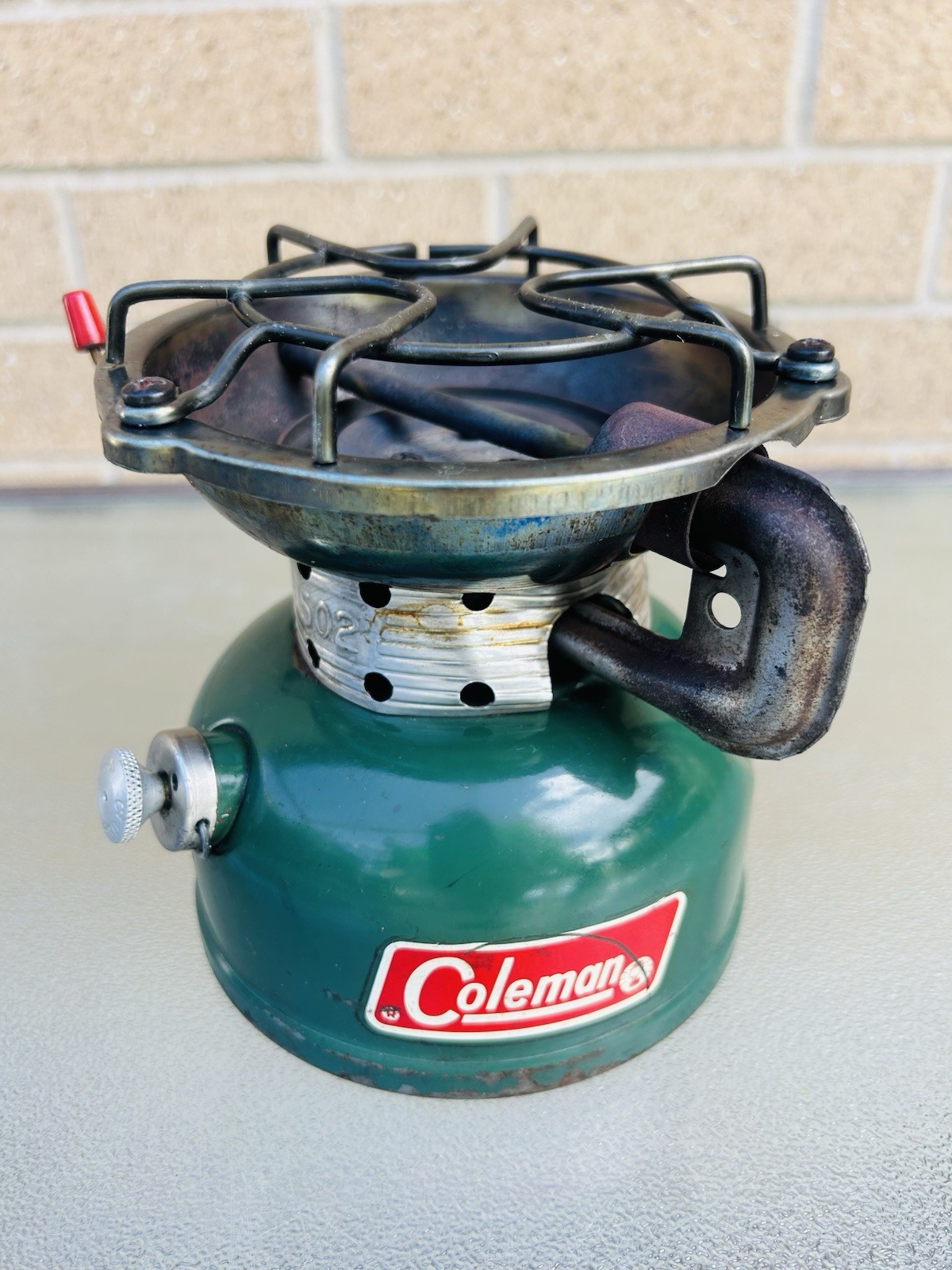 Coleman 502 11-71 The Coleman Co Fires, Burns Blue, Holds Pressure